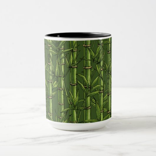 Mug Forêt de bambou en vert (Centre)