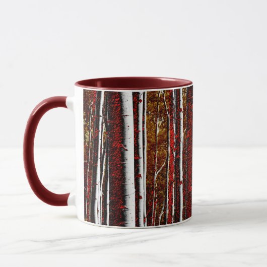 Mug Forêt de Birch (Gauche)