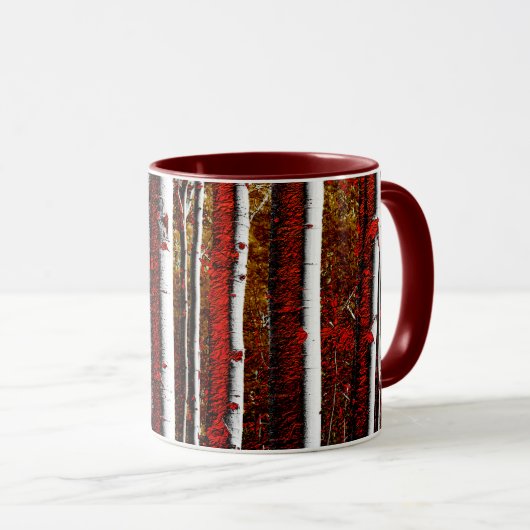 Mug Forêt de Birch (Devant droit)