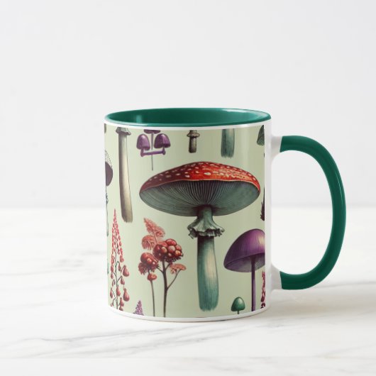 Mug Forêt de champignons (Droite)