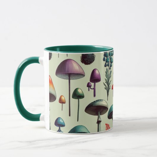 Mug Forêt de champignons (Gauche)