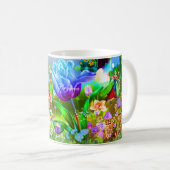Mug Forêt de fées enchantée magique (Devant droit)