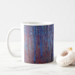 Mug Forêt de hêtres par Gustav Klimt, Art Nouveau Vint<br><div class="desc">Beech Forest (1902) de Gustav Klimt est une peinture vintage de l'époque victorienne symbolisant un paysage d'art de grande qualité présentant une scène naturelle. Une forêt foncée avec hêtres et feuilles la nuit. À propos de l'artiste : Gustav Klimt (1862-1918) était un peintre symboliste autrichien et l'un des membres les...</div>