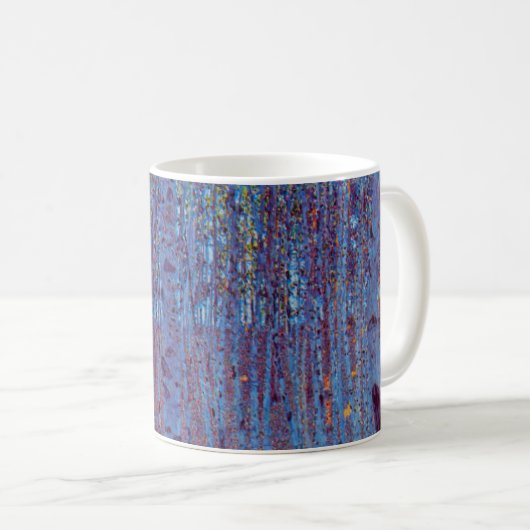 Mug Forêt de hêtres par Gustav Klimt, Art Nouveau Vint (Devant droit)