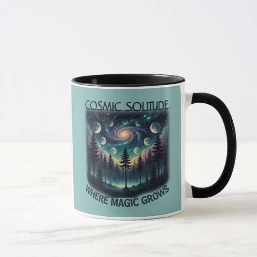 Mug Forêt de la Galaxie de la Solitude Cosmique • Phas (Droite)