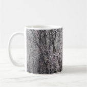 Mug Forêt de l'épaisse glacée dans la lumière du matin (Gauche)