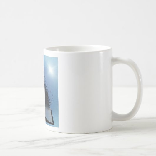 Mug Forêt de livres ouverts (Droite)