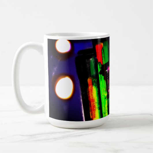 Mug Forêt de loup brumeux (Gauche)