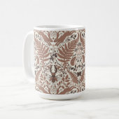 Mug Forêt de mousse de Mocha/Bois et plantes (Devant gauche)