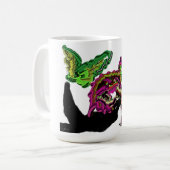 Mug Forêt de pluie Chameleon fun (Devant gauche)