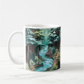 Mug Forêt de rivière imprimée 3D (Gauche)