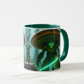 Mug Forêt de Sabre de champignons d'Imaginaire (Devant droit)