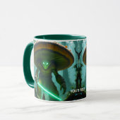 Mug Forêt de Sabre de champignons d'Imaginaire (Devant gauche)