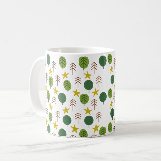 Mug Forêt de Scandi (Devant gauche)