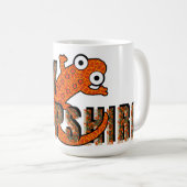 Mug Forêt de triton rouge tacheté, symbole de l'État d (Devant droit)