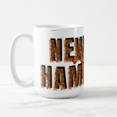 Mug Forêt de triton rouge tacheté, symbole de l'État d (Gauche)