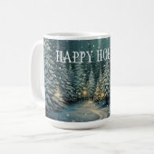 Mug Forêt d'hiver (Devant gauche)