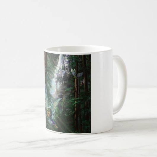 Mug Forêt du château de Fairy (Devant droit)