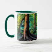 Mug Forêt en été (Gauche)