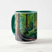 Mug Forêt en été (Devant gauche)