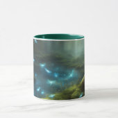 Mug Forêt enchantée couverte de mousse avec des libell (Centre)
