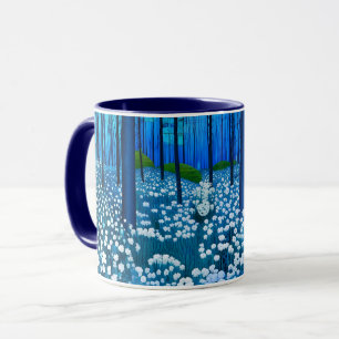 Mug Forêt Enchantée de Fleurs Sauvages Blanches