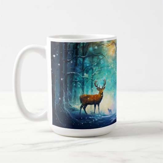 Mug Forêt Enchantée de Neige Art-82109 (Gauche)