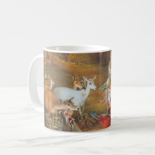 Mug Forêt enchantée par l'artiste John Anster Fitzgera (Devant gauche)