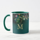 Mug Forêt enchantée Rose verte verte Fée Bois (Gauche)