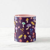 Mug Forêt fantaisiste de champignons à l'aquarelle per (Centre)