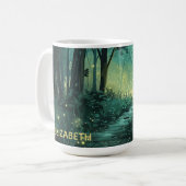 Mug Forêt Fée personnalisée (Devant gauche)