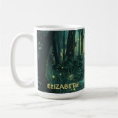 Mug Forêt Fée personnalisée (Gauche)