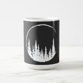 Mug Forêt Florale Arbre Arbre Aimant Forêt Arbre (Centre)