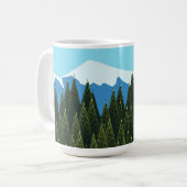Mug Forêt fractale (Devant gauche)