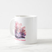 Mug Forêt hôtelière Pastel (Devant gauche)