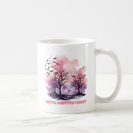 Mug Forêt hôtelière Pastel (Droite)