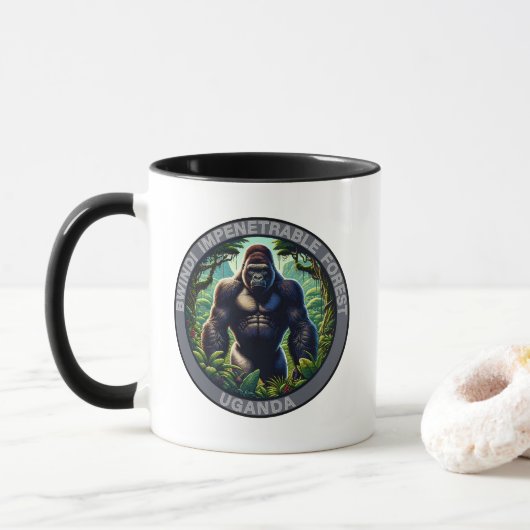 Mug Forêt impénétrable de Bwindi Ouganda (Avec donut)