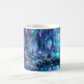 Mug Forêt lumineuse avec lac (Centre)