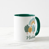 Mug Forêt magique arc-en-ciel mignonne (Devant droit)