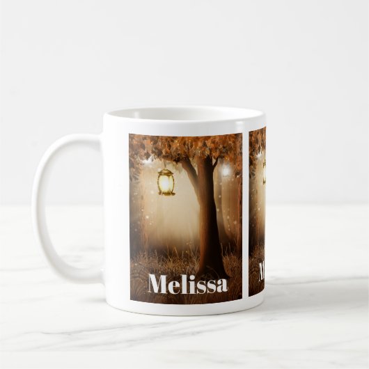 Mug Forêt magique avec lumières des fées (Gauche)