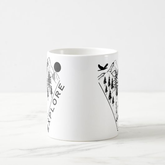 Mug Forêt minime de pins paysagers (Centre)