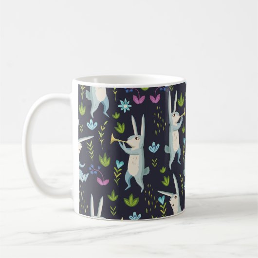 Mug Forêt. motif transparent (Gauche)