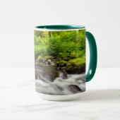 Mug Forêt nationale de Siuslaw, ruisseau Sweet, Oregon (Devant droit)