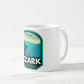 Mug Forêt nationale d'Ozark Arkansas (Devant droit)