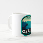 Mug Forêt nationale d'Ozark Arkansas (Devant gauche)