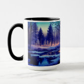 Mug Forêt neigeuse (Gauche)