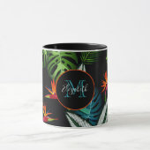 Mug Forêt noire feuillage vert feuille (Centre)