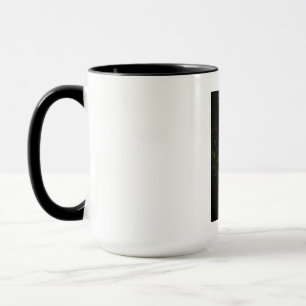 Mug Forêt peinte Automne Brouillard bleu
