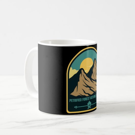 Mug Forêt pétrifiée � secrets de la nature (Devant gauche)