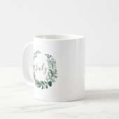 Mug Forêt sauvage personnalisée (Devant gauche)